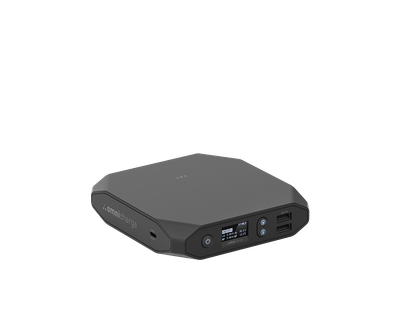 Omnicharge Omni 20C+ (20,000mAh/71Wh/Dual USB-C/10W Qi Wireless Power Bank)