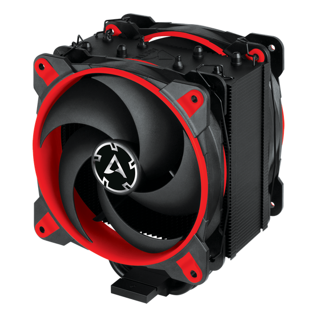 ARCTIC Freezer 34 eSports DUO tower CPU air cooler with push-pull 120mm fans and red accent rings