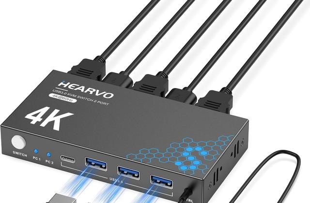 HEARVO HDMI KVM switch