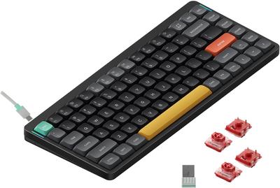 NuPhy Air75 V2 (75%/Low-Profile Hot-Swap Mechanical/Tri-Mode Wireless + Wired/Per-Key RGB)