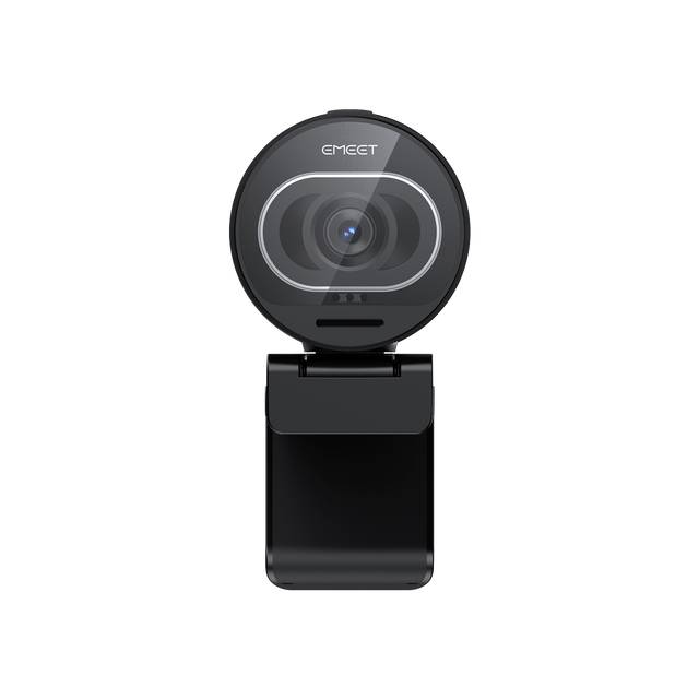 EMEET SmartCam S600 2K webcam with AI auto-framing and privacy cover