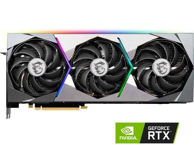 MSI Suprim X GeForce RTX 3080 Ti graphics card