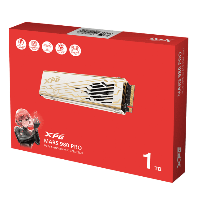 XPG Mars 980 Pro PCIe Gen5 NVMe SSD