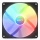NZXT F140 RGB Core (140mm/62.5 CFM/1.4 mmH2O Static Pressure/1500 RPM Max/24.0 dBA/Fluid Dynamic Bearing/RGB/PWM)