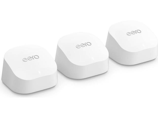 Amazon eero 6+ WiFi 6 mesh system three-pack