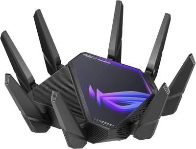 ASUS ROG Rapture GT-AXE16000 (WiFi 6E/Standalone Router/Quad-Band AXE16000/Dual 10G Ports)