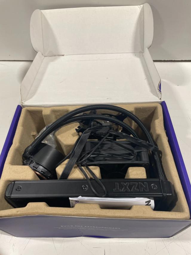 NZXT Kraken 240 AIO liquid CPU cooler, matte black