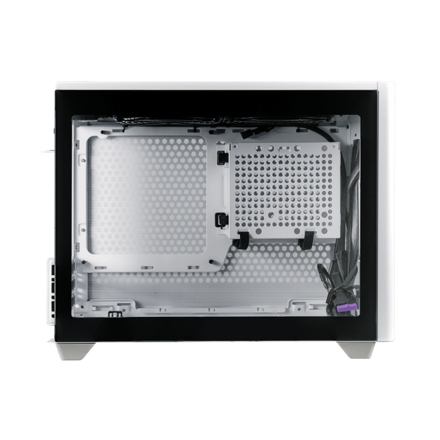 Cooler Master MasterBox NR200P Mini-ITX small form factor PC case with tempered glass side panel