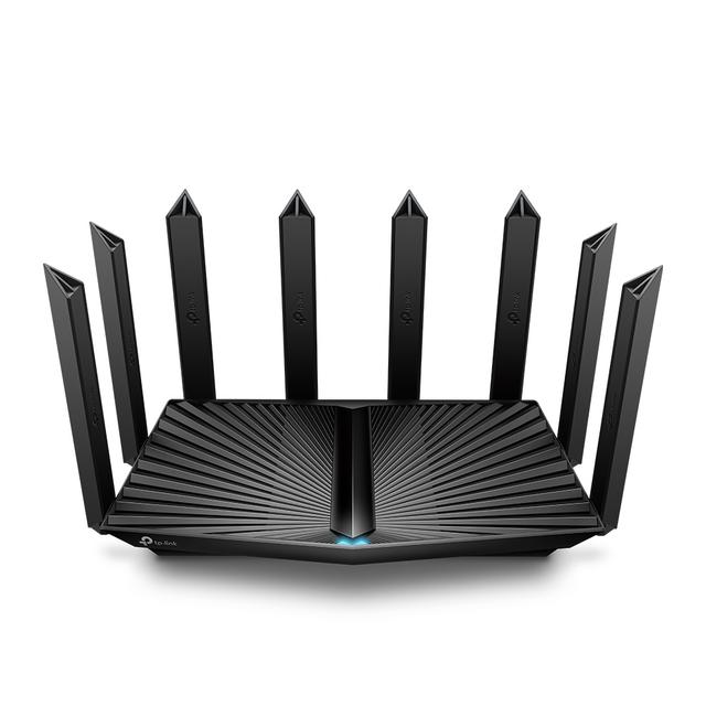 TP-Link Archer AX90 tri-band WiFi 6 router with multi-gig WAN port