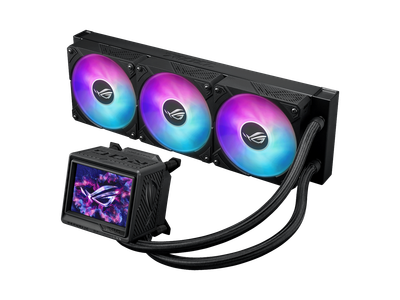 ASUS ROG RYUJIN III 360 ARGB Extreme (360mm AIO Liquid/Asetek Gen8 V2 Pump/3.5-Inch Customizable LCD/6-Year Warranty)