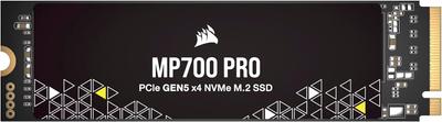 Corsair MP700 PRO (PCIe 5.0 NVMe/12,400 MB/s Read/11,800 MB/s Write/Gen5 Flagship Below the SE)
