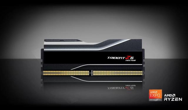 G.Skill Trident Z5 Neo RGB F5-6000J3038F16G DDR5-6000 CL30 16GB Desktop Memory