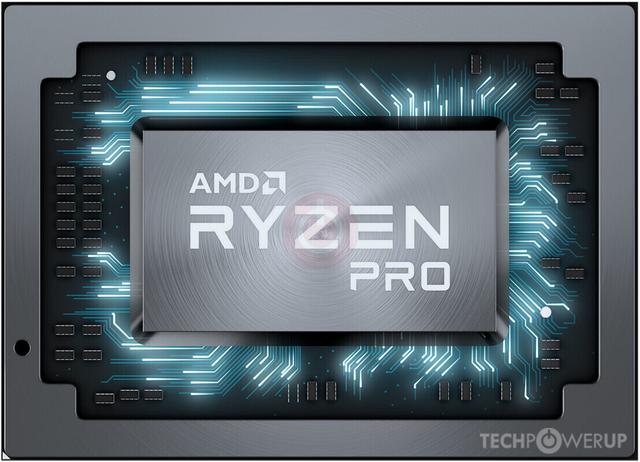 AMD Ryzen 7 PRO 3700U mobile processor chip