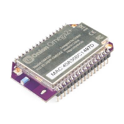 Onion Corporation Omega2+ Linux WiFi development board, official product photo