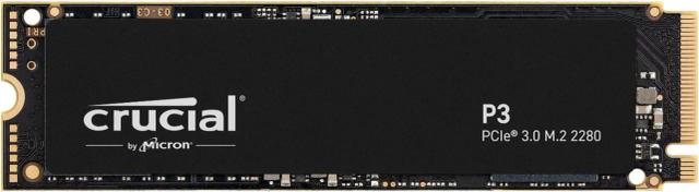 Crucial P3 PCIe 3.0 NVMe M.2 2280 SSD