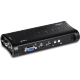 TRENDnet TK-409K 4-Port USB KVM Switch Kit with Audio