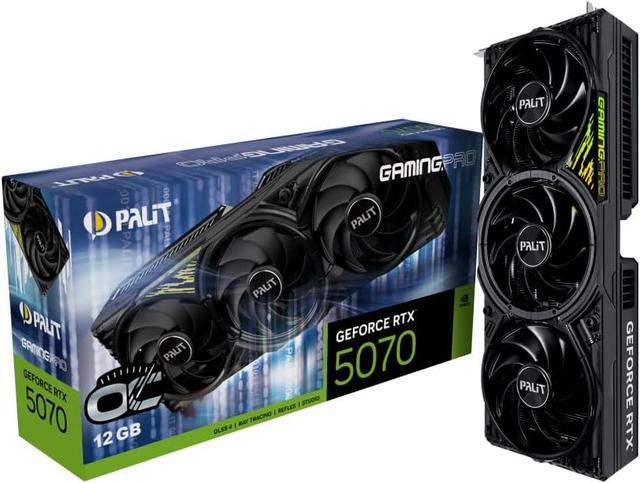 Palit GamingPro OC GeForce RTX 5070 12GB graphics card