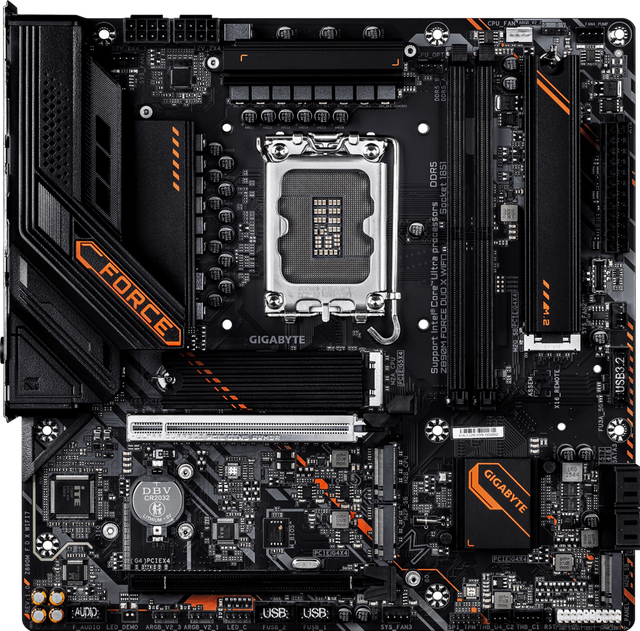 Gigabyte Z890M FORCE DUO X WIFI7 motherboard