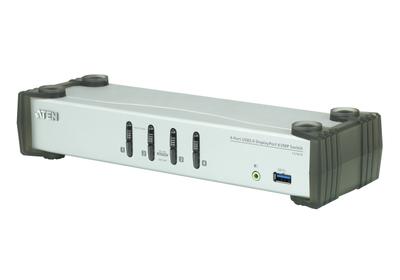 ATEN CS1914 (4-Port USB 3.0 DisplayPort KVMP Switch, Cables Included / $357.00, was $476.00)