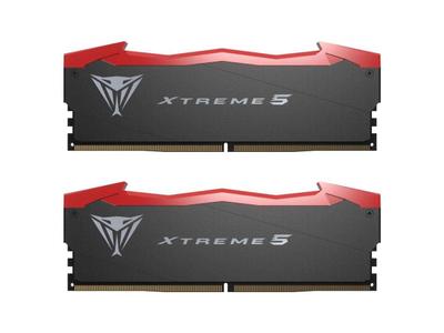Patriot Viper Xtreme 5 PVX532G60C30K (32GB (2 x 16GB Kit)/DDR5 6000MHz/CL30/No RGB Black/Intel XMP 3.0, AMD EXPO)