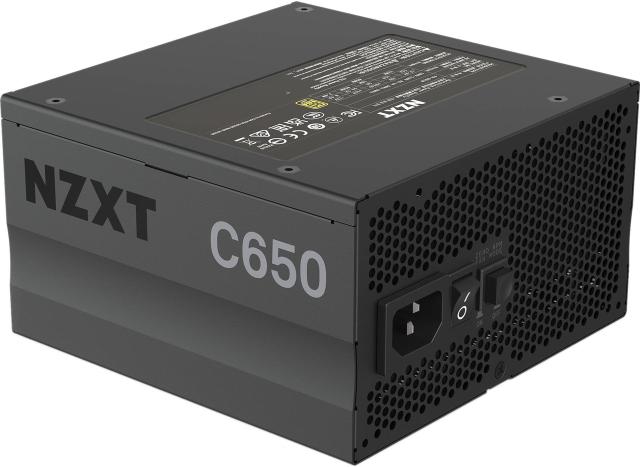NZXT C650 Gold 650W 80+ Gold fully modular ATX power supply
