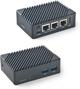 FriendlyElec NanoPi R5S (Single-Board Computer/Rockchip RK3568/Quad-Core Cortex-A55 2.0GHz/Up to 4GB LPDDR4/Dual 2.5GbE Router Board)