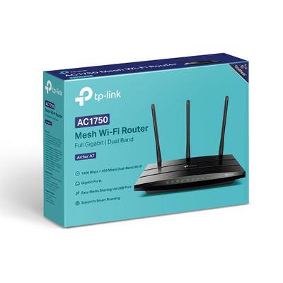 TP-Link Archer A7 (WiFi 5/Standalone Router/Dual-Band AC1750/Budget Classic)
