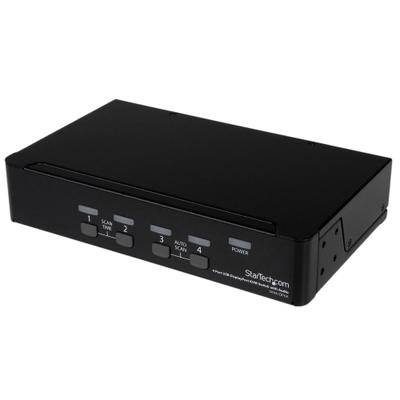 StarTech SV431DPUA (DisplayPort / 4 Computers / 7.1 Audio / USB 2.0 Hub / ~$377)