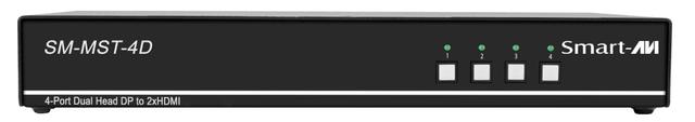 SmartAVI SM-MST-4D 4-Port Dual-Head Multi-Screen Transport KVM Switch