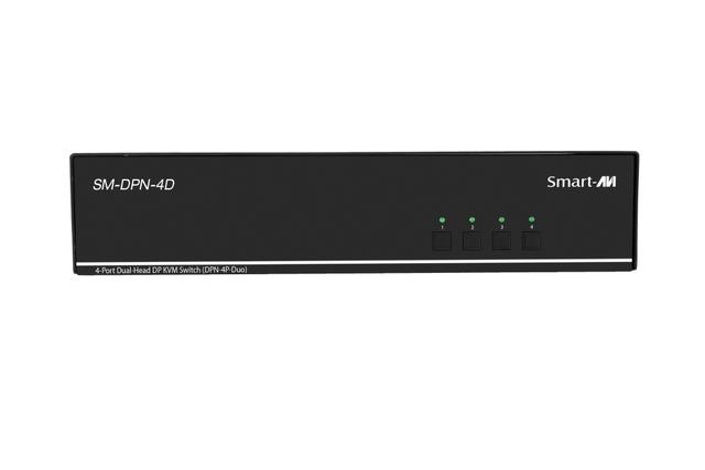 SmartAVI SM-DPN-4D-S 4-Port Dual-Head DisplayPort KVM Switch