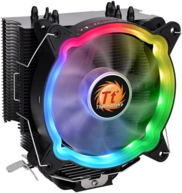 Thermaltake UX200 ARGB compact CPU air cooler with 120mm ARGB fan