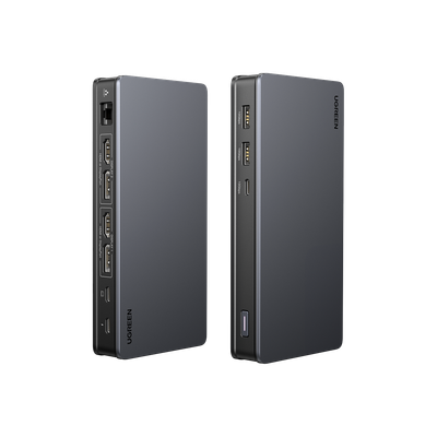 UGREEN Revodok Pro 209 (Thunderbolt 4 / 11 Ports / 100W Host Charging / Built-In NVMe Enclosure / Dual 4K@60Hz / Mac/Windows / ~$260)