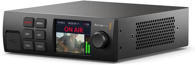Blackmagic Design Web Presenter HD livestream interface