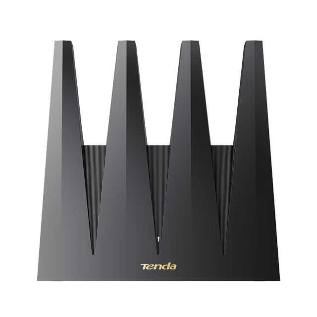 Tenda AX12 AX3000 dual-band WiFi 6 router, black