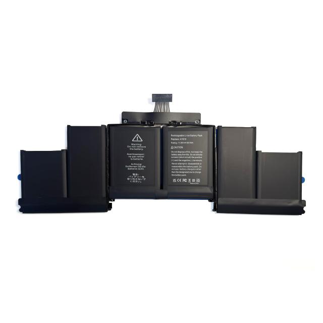 Apple A1618 replacement battery for MacBook Pro 15 inch Retina A1398 (Mid 2015), 11.36V, label showing A1618
