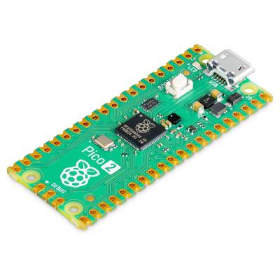 Raspberry Pi Pico 2 (Microcontroller Board/RP2350/Dual Cortex-M33 or RISC-V Hazard3 @ 150MHz/520KB SRAM/Maker Favorite)