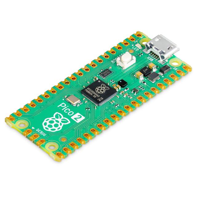 Raspberry Pi Pico 2 microcontroller board
