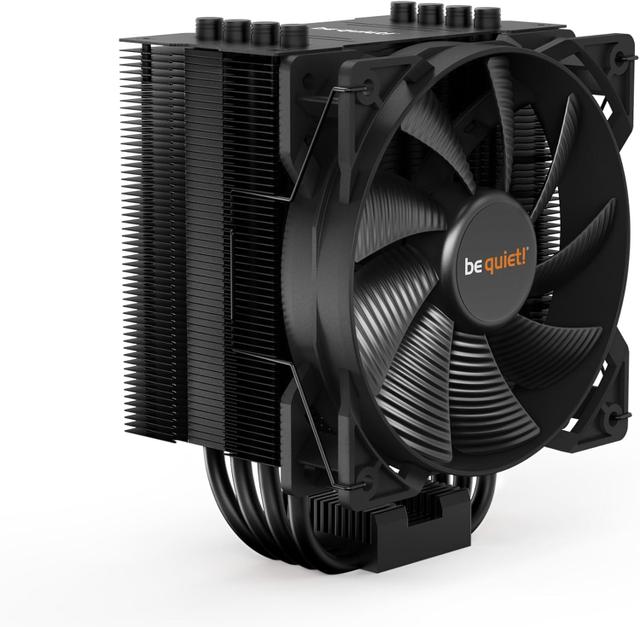 be quiet! Pure Rock 2 single-tower CPU air cooler with 120mm PWM fan