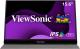 ViewSonic VG1655 (15.6-Inch 1080p Portable IPS/60Hz/6.5ms/USB-C Single Cable/Business Grade)