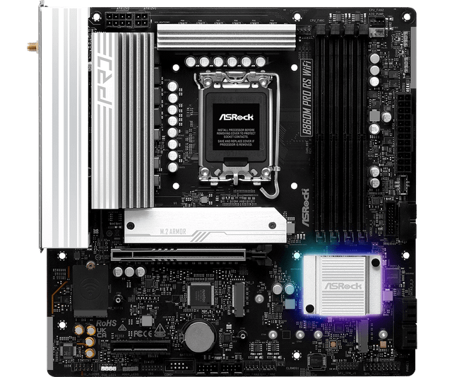 ASRock B860M Pro RS WiFi motherboard