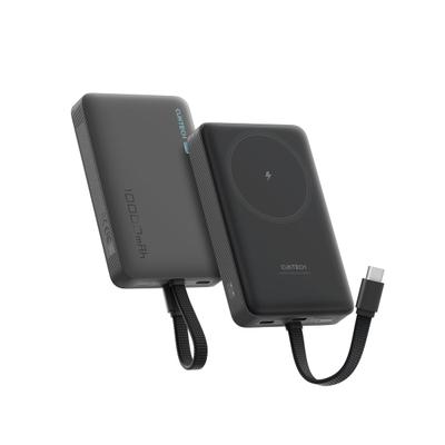 Cuktech Magnetic Power Bank CP12 (10,000mAh, Built-in Cable)