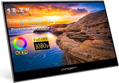 INNOCN 13K1F (13.3-Inch 1080p Portable OLED/60Hz/1ms/100% DCI-P3/No HDR Listed/Battery-Powered Kickstand)
