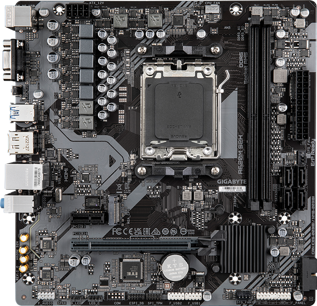 Gigabyte A620M S2H motherboard