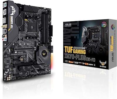 ASUS TUF Gaming X570-Plus WiFi (AM4/AMD X570/ATX/12+2 Dr. MOS VRM/PCIe 4.0/Wi-Fi)