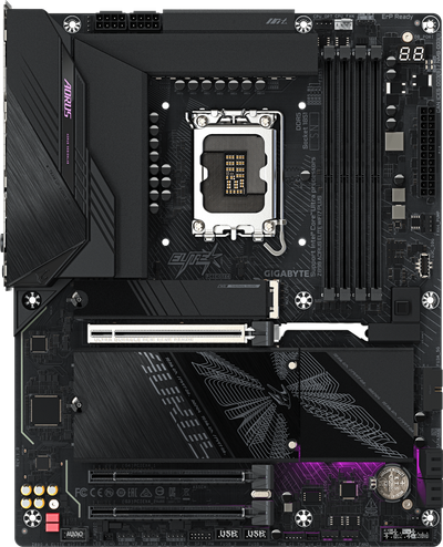 Gigabyte Z890 AORUS ELITE WIFI7 PLUS (LGA1851/Intel Z890/ATX/16+1+2 Phase VRM/DDR5-10266 OC/CQDIMM Ready/WiFi 7)