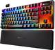 SteelSeries Apex Pro TKL Gen 3 (TKL/OmniPoint 3.0 Hall Effect/USB-C Wired/Hot-Swappable/Adjustable Actuation + Rapid Trigger/OLED Display)
