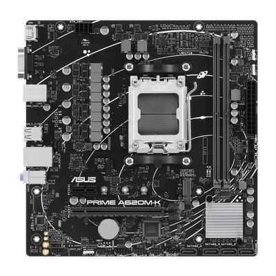 ASUS Prime A620M-K (AM5/AMD A620/mATX/ASUS's Most Affordable AM5 Board)