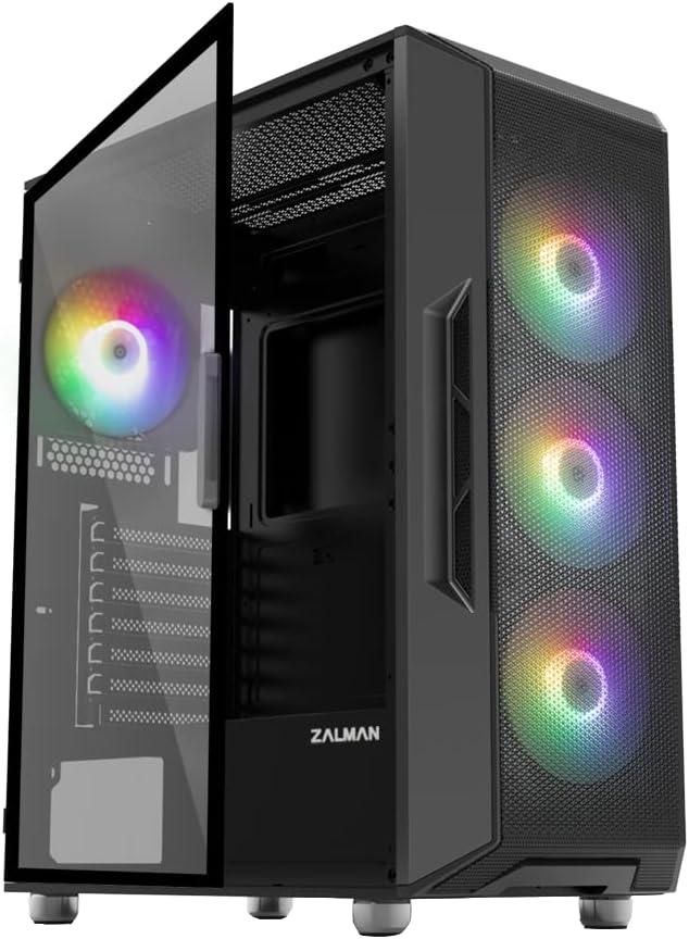 Zalman i3 Neo ATX Mid-Tower RGB Gaming PC Case