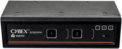 Vertiv SC920DPH-400 (2-Port Secure DisplayPort KVM Switch / NIAP-Style Isolation / $1063.50)