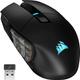 Corsair Scimitar Elite Wireless (Wireless/Right-Handed Ergonomic MMO/122g/Corsair Marksman Optical up to 26,000 DPI/2000Hz/100hr Battery/12 Mechanical Side Buttons)